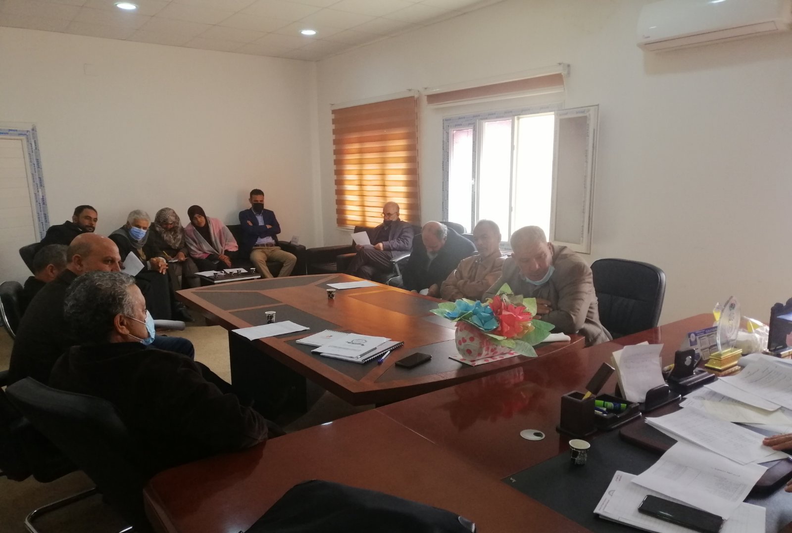 الاجتماع الدوري للمجلس العلمي بكلية التربية ناصر - جامعة الزاوية.