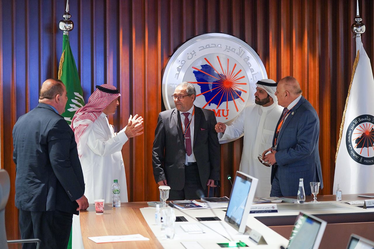 حضور السيد رئيس الجامعة اجتماع اتحاد الجامعات العربية في المملكة العربية السعودية
